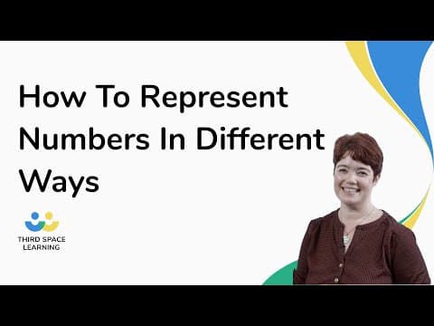 How To Represent Numbers In Different Ways