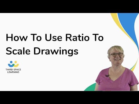 How To Use Ratio To Scale Drawings