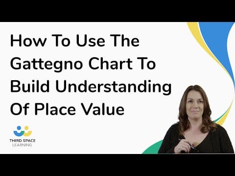 How To Use The Gattegno Chart To Build Understanding Of Place Value