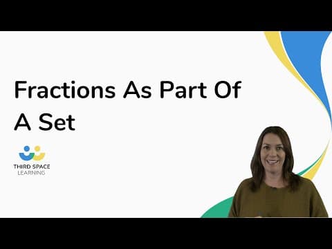 Fractions As Part Of A Set