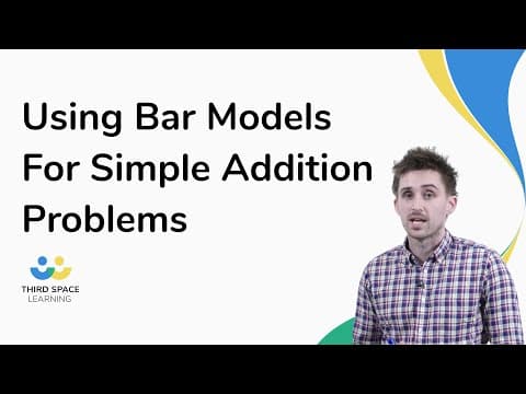 Using Bar Models For Simple Addition Problems
