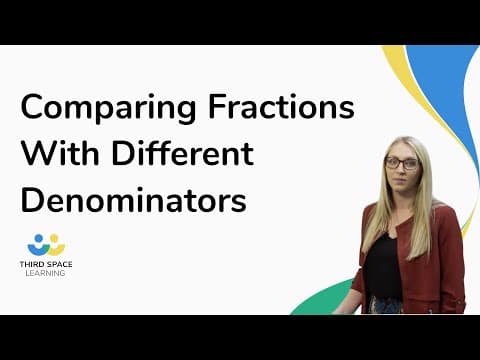 Comparing Fractions With Different Denominators