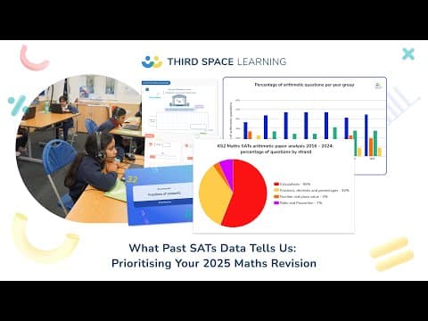 What Past SATs Data Tells Us: Prioritising Your 2025 Maths Revision