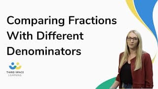 Comparing Fractions With Different Denominators